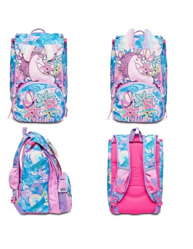 SJ Gang Double-Sided Big Uniwing Backpack SEV20C202357-429 Seven | Futurartshop.com