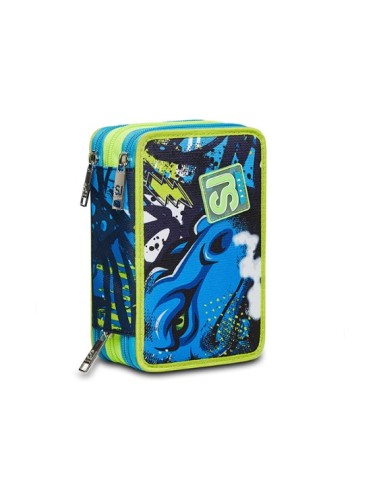 SJ Gang Astuccio 3 zip draggy SEV30C202344-604 Seven | Futurartshop.com