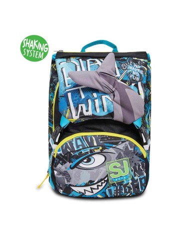 Double-sided Big SJ Gang Sharken Backpack SEV20C202350-519 Seven | Futurartshop.com