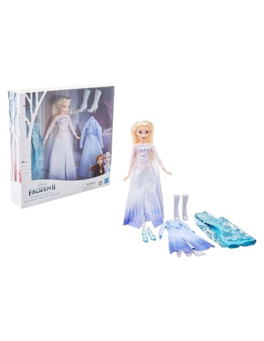 Disney Frozen Bambola Elsa's style set TOYE9669 Hasbro | Futurartshop.com
