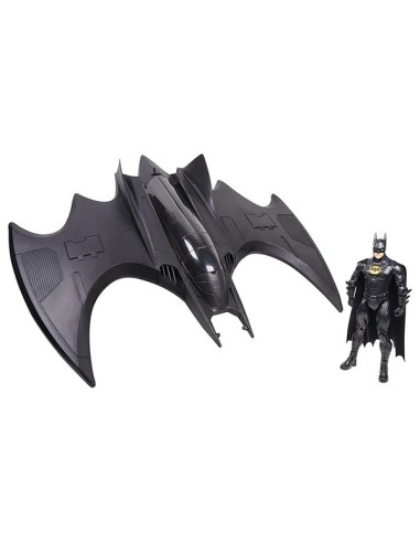 The Flash - veicolo batwing con batman TOY6066170 Spin master | Futurartshop.com