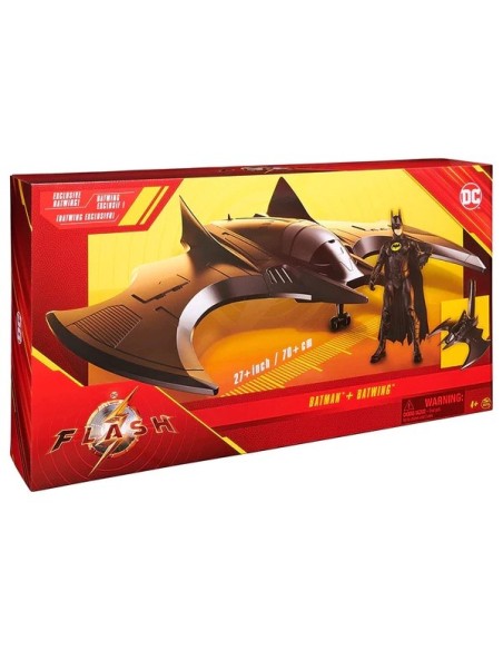 The Flash - veicolo batwing con batman TOY6066170 Spin master | Futurartshop.com