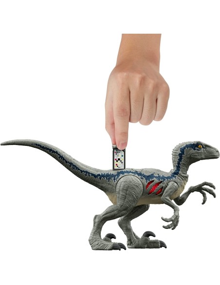 Jurassic World's Velociraptor Blue causes extreme damage. TOYGWN25 Mattel | Futurartshop.com
