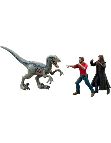 Jurassic World's Velociraptor Blue causes extreme damage. TOYGWN25 Mattel | Futurartshop.com
