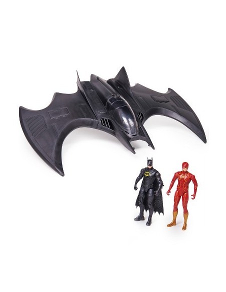 The Flash Ultimate Batwing with Flash and Batman. TOY6065270 Spin master | Futurartshop.com