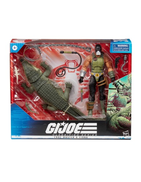 Gi joe - Set Croc Master & Fiona TOYF4320 Hasbro | Futurartshop.com