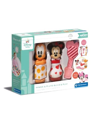 Disney Baby minnie epluto costruisci e gioca CLE17842 Clementoni | Futurartshop.com
