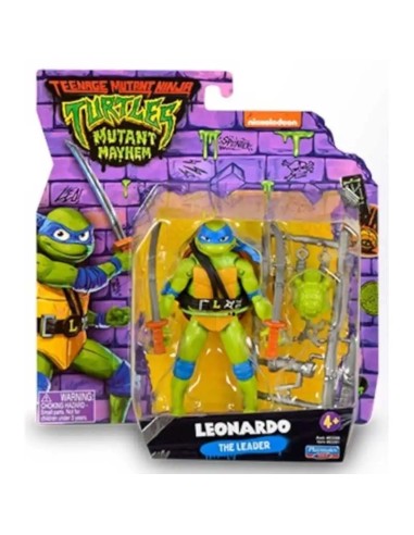 Tartarughe Ninja Mutant Mayhem - Blister Leonardo GIOTU805100-2 Giochi Preziosi | Futurartshop.com