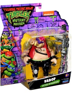 Nin TartarugheA Mutant MahHem Turtles-Blister Bebop GIOTU805100-7 Giochi Preziosi | Futurartshop.com