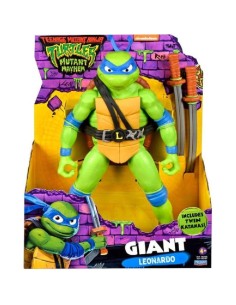 Nin TartarugheA Mutant MahHem Turtles-Leonardo giant character GIOTU801000-2 Giochi Preziosi | Futurartshop.com