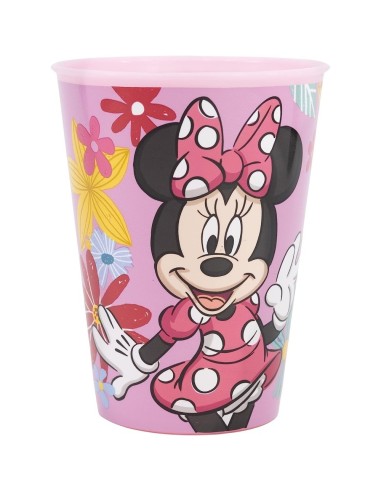 Minnie Mouse Spring Look Glass 260ml PVC DIM74407 Futurart | Futurartshop.com