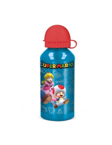 Super Mario Borraccia in alluminio blu 560ml DIM75239 Futurart | Futurartshop.com