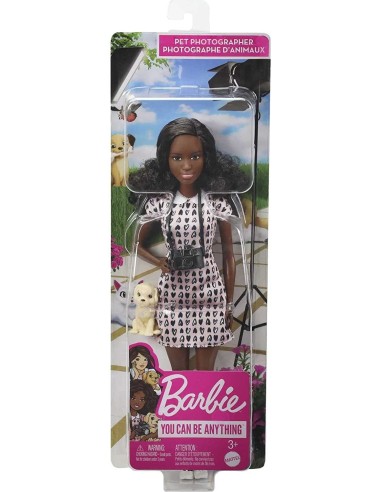 Barbie Animal Photographer Fashion Doll TOYDVF50/HCN10 Mattel | Futurartshop.com