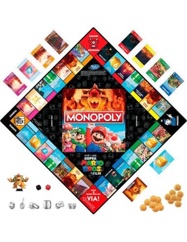 Monopoly Super Mario the Movie HASF6818 Hasbro | Futurartshop.com