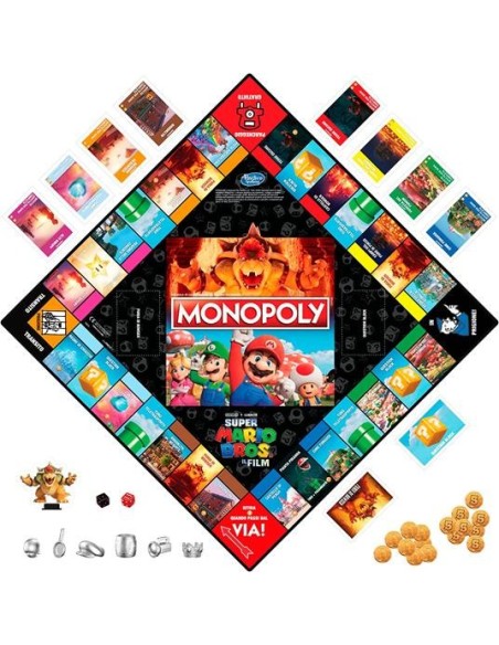 Monopoly Super Mario il film HASF6818 Hasbro | Futurartshop.com