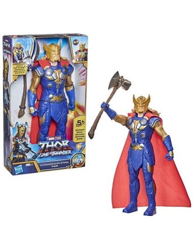 Thor Stormbreaker strikes with 40cm sound. FICF3360 Hasbro | Futurartshop.com