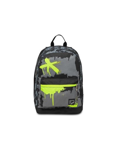 Reversible GRS Spray Drip Black Backpack with Wireless Headphones SEV200112304-822 Seven | Futurartshop.com