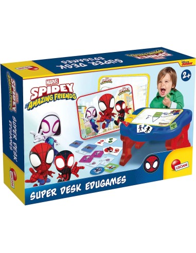 Spidey super desk edugames banco attivita LIS99153 Lisciani | Futurartshop.com