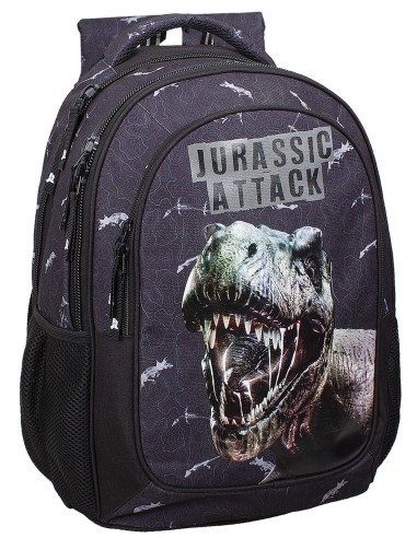 Backpack Multi Round Dinosaur T-Rex Black 4M43639 Julian Ross | Futurartshop.com