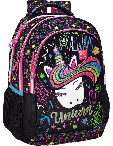 Backpack Multi round with Unicorn 4M43633 Julian Ross | Futurartshop.com