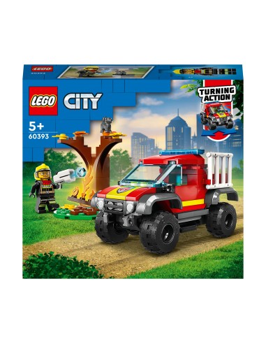 Lego City 60393 - Soccorso sul fuoristrada dei pompieri LEG6425877 Lego | Futurartshop.com
