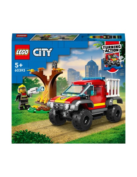 Lego City 60393 - Soccorso sul fuoristrada dei pompieri LEG6425877 Lego | Futurartshop.com