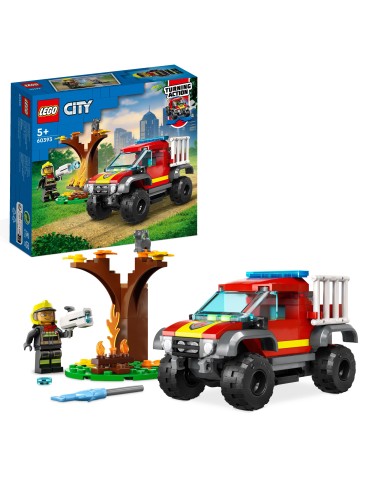 Lego City 60393 - Soccorso sul fuoristrada dei pompieri LEG6425877 Lego | Futurartshop.com