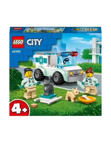Lego City 60382 - Furgoncino di soccorso del veterinario LEG6420679 Lego | Futurartshop.com