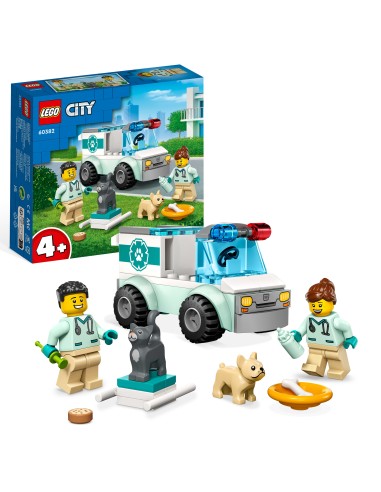 Lego City 60382 - Furgoncino di soccorso del veterinario LEG6420679 Lego | Futurartshop.com
