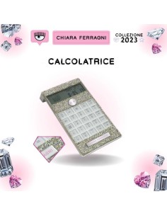 Chiara Ferragni calcolatrice con strass 2023 PIG023269300 Pigna | Futurartshop.com