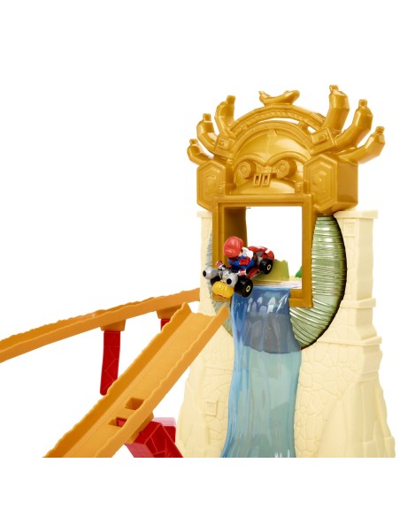 Hot Wheels Race Track in the Kingdom of the Jungle Mario Kart TOYHMK49 Hot Wheels | Futurartshop.com