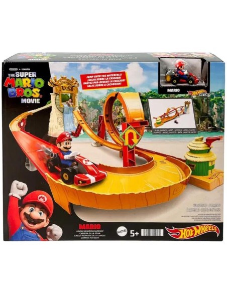 Hot Wheels Race Track in the Kingdom of the Jungle Mario Kart TOYHMK49 Hot Wheels | Futurartshop.com