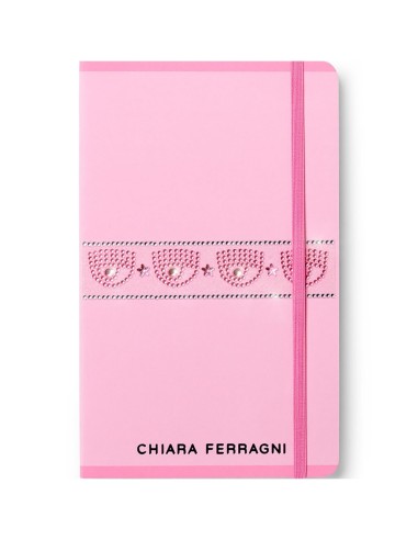 Chiara Ferragni - Notebook con strass PIG023268900 Pigna | Futurartshop.com