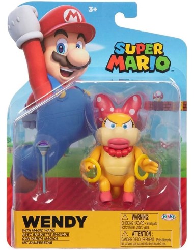 Super Mario Personaggio Wendy W40 JAK408341 Jakks Pacific | Futurartshop.com