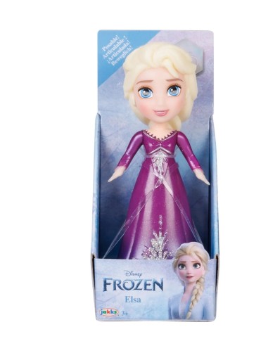 Disney 100 Frozen Elsa Mini Doll with Purple Dress JAK22768 Jakks Pacific | Futurartshop.com