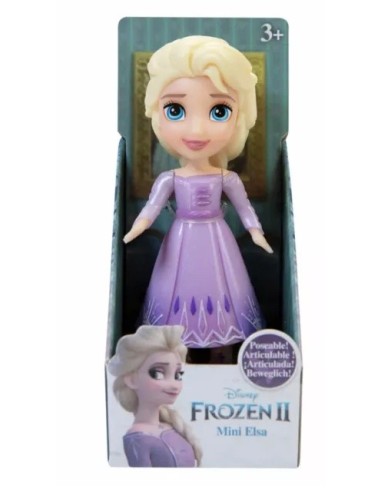 Disney 100 Frozen Elsa Mini Doll with Purple Dress JAK22769 Jakks Pacific | Futurartshop.com