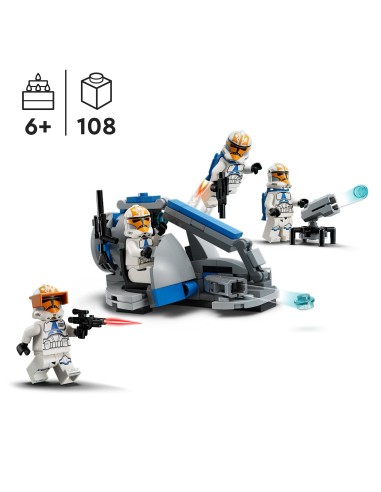 Lego Star Wars 75359 - Battle pack clone Trooper della 332a LEG6427697 Lego | Futurartshop.com