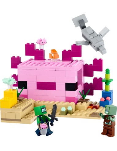 Lego Minecraft 21247 - The Axolotl's House LEG6425594 Lego | Futurartshop.com