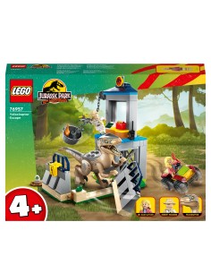 Lego Jurassic Park 76957 - The Escape of the Velociraptor LEG6427966 Lego | Futurartshop.com
