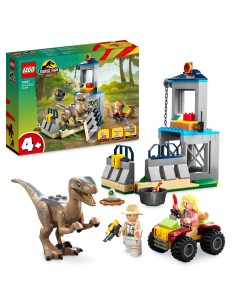Lego Jurassic Park 76957 - La fuga del Velociraptor LEG6427966 Lego | Futurartshop.com 2