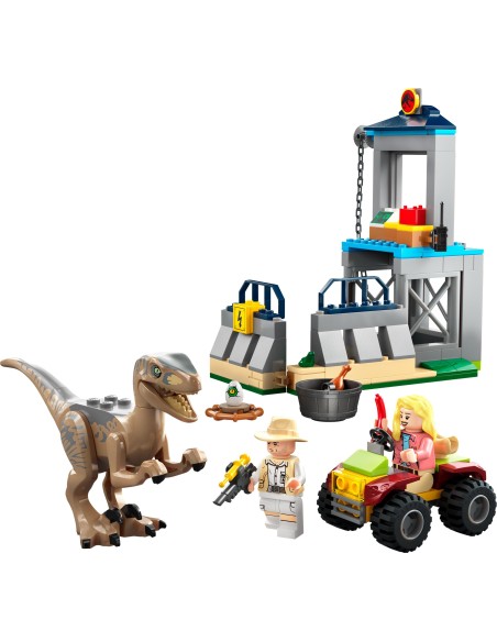 Lego Jurassic Park 76957 - The Escape of the Velociraptor LEG6427966 Lego | Futurartshop.com