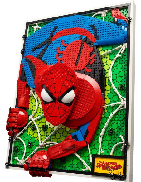 Lego Art 31209 - The amazing Spider-man LEG6425634 Lego | Futurartshop.com