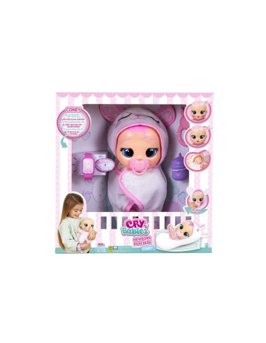 Cry Babyes New Born - Bambola Coney con 6 accessori IMC911284 IMC Toys | Futurartshop.com