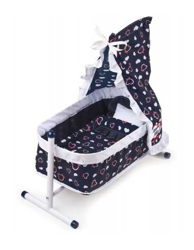 Blue deluxe cot MAGGG-72001 Grandi giochi | Futurartshop.com