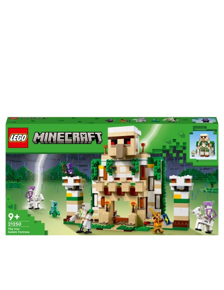 Lego Minecraft 21250 - La fortezza del golem di ferro LEG6425602 Lego | Futurartshop.com