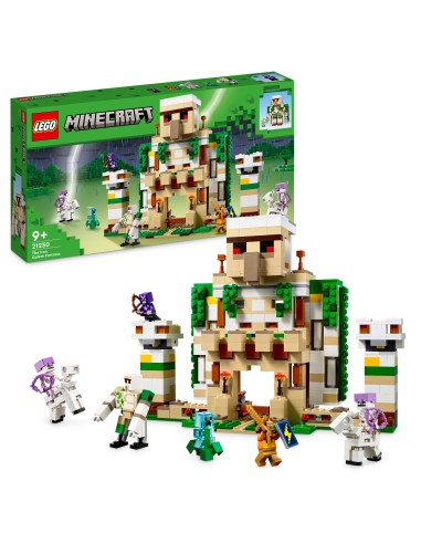 Lego Minecraft 21250 - La fortezza del golem di ferro LEG6425602 Lego | Futurartshop.com