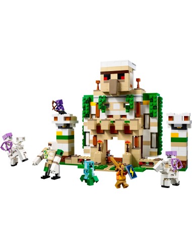 Lego Minecraft 21250 - The Iron Golem's Fortress LEG6425602 Lego | Futurartshop.com