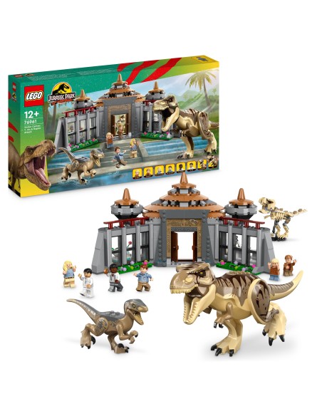 Lego Jurassic Park 76961 - Centro visitatori l'attacco del T-rex LEG6427974 Lego | Futurartshop.com