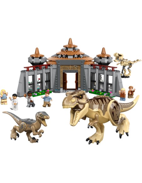 Lego Jurassic Park 76961 - Centro visitatori l'attacco del T-rex LEG6427974 Lego | Futurartshop.com