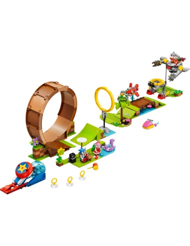 zoneLego Sonic 76994 - Death Loop Challenge in the Green Hill Zone LEG6427605 Lego | Futurartshop.com